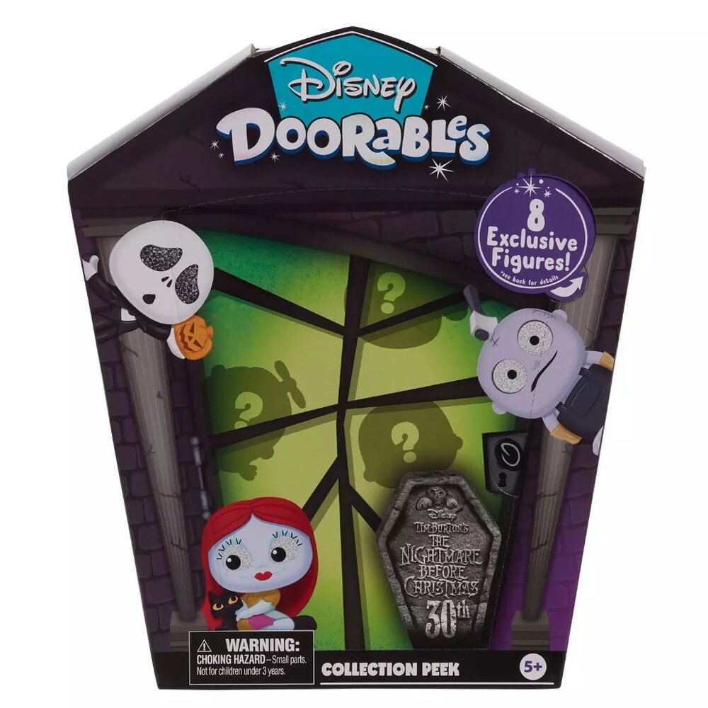 Disney Doorables NEW Tim Burton’s The Nightmare Before Christmas Collector Pack